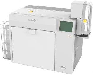 фото Принтер пластиковых карт Seaory R300: ретрансферная двусторонняя печать, 300dpi x 300dpi, 20-38 сек/карта; USB, Ethernet (FGI.R3001.EUZ), фото 1