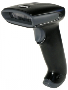 фото Ручной одномерный сканер штрих-кода Honeywell Metrologic 1300g 1300g-2USB Hyperion USB, черный, фото 1
